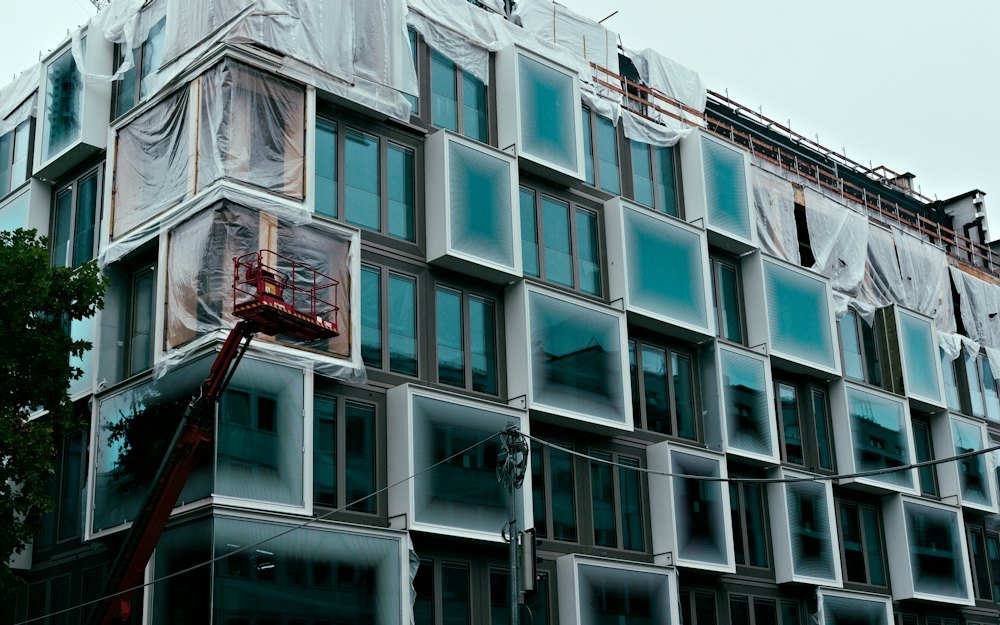 Semi Unitized Glazing Works